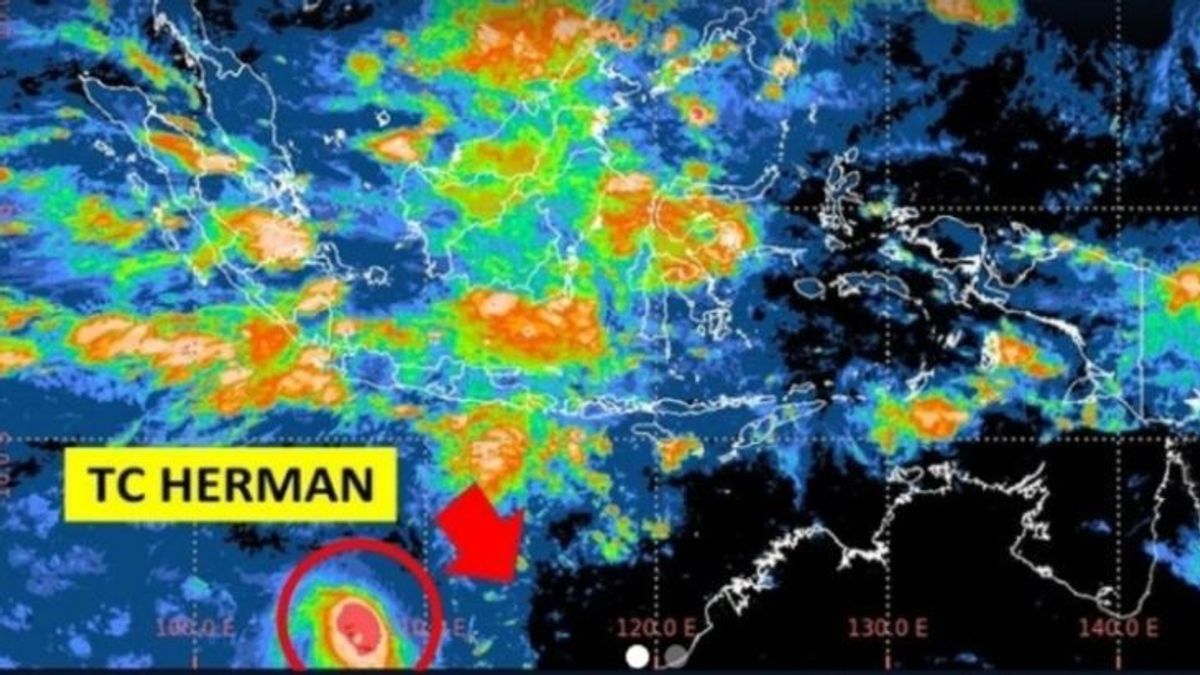 BMKG: Intensitas Siklon Tropis Herman Menurun