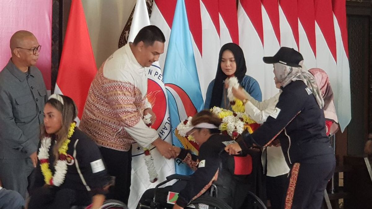 Paris 2024 Paralympic Contingent Arrives In Indonesia