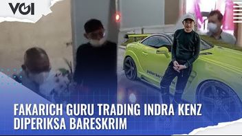 视频：没有太多评论，法卡里奇交易大师Indra Kenz到达Bareskrim