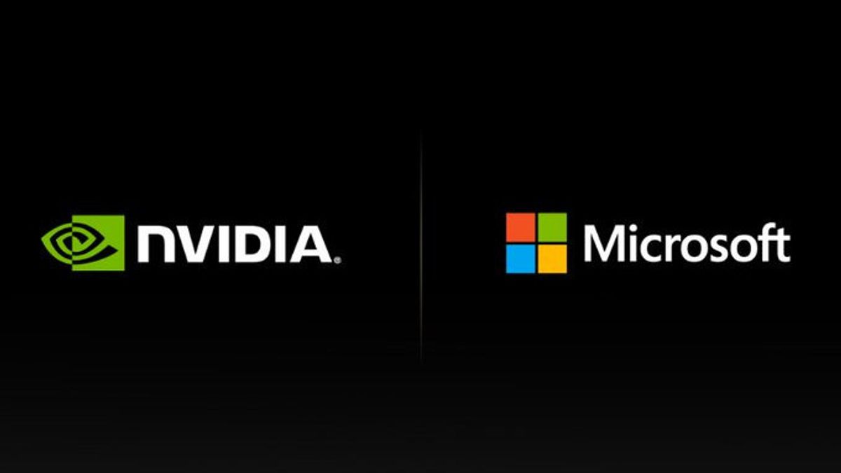 Nvidia Corp Kerja Sama dengan Microsoft Corp Bangun Komputer Besar untuk AI di Cloud
