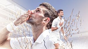 Novak Djokovic Raih 4 Trofi Wimbledon secara Beruntun, Nick Kyrgios: Dia Setengah Dewa