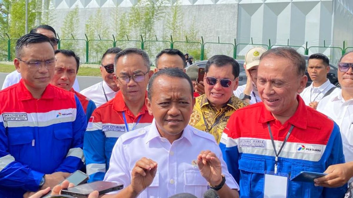 Kilang Balikpapan a été inauguré, Bahlil a arrêté l'importation d'énergie solaire cette année