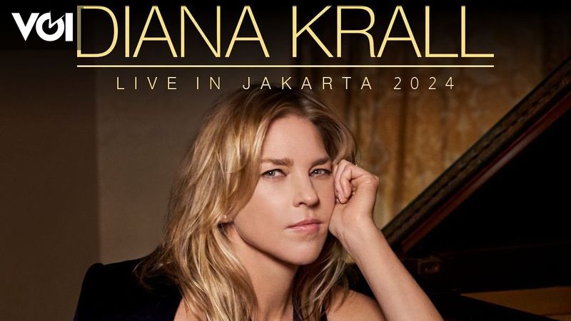 Diana Krall Concert In Jakarta May 4 2024 Get Tickets Starting Thursday Tomorrow 5436