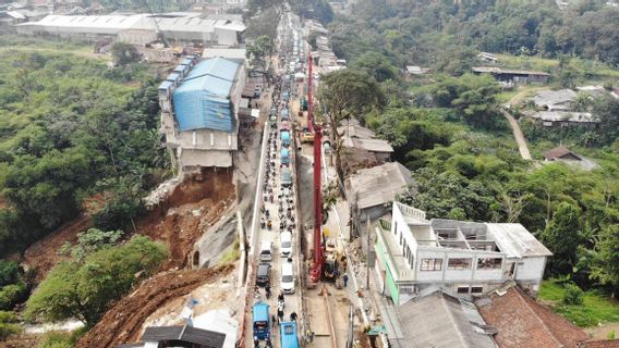 Rekonstruksi Jembatan Cikereteg Bogor Ditargetkan Rampung Oktober 2023