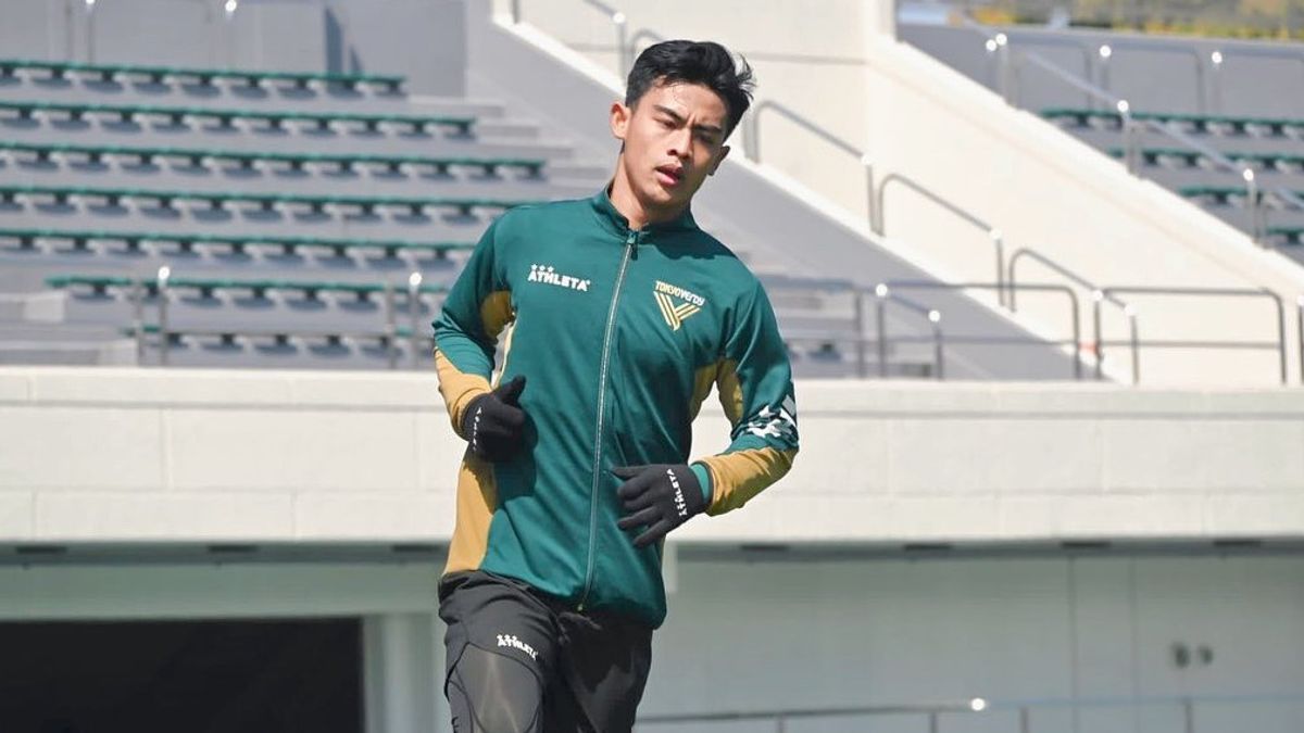 Not In The Best Condition Yet At The First Practice With Tokyo Verdy, Pratama Arhan: The Actual Condition Is Not Good Because Of The Quarantine