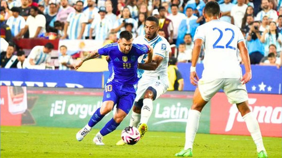 Ahead Of The Copa America, Brace From Messi And Lautaro Martinez Win Argentina 4-1 Against Guatemala