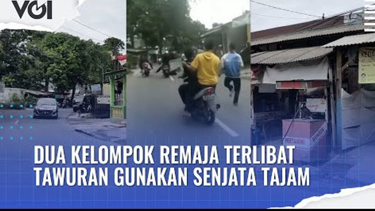 VIDEO: Frequent Brawls, Residents Of Kelapa Dua Wetan, East Jakarta Restless