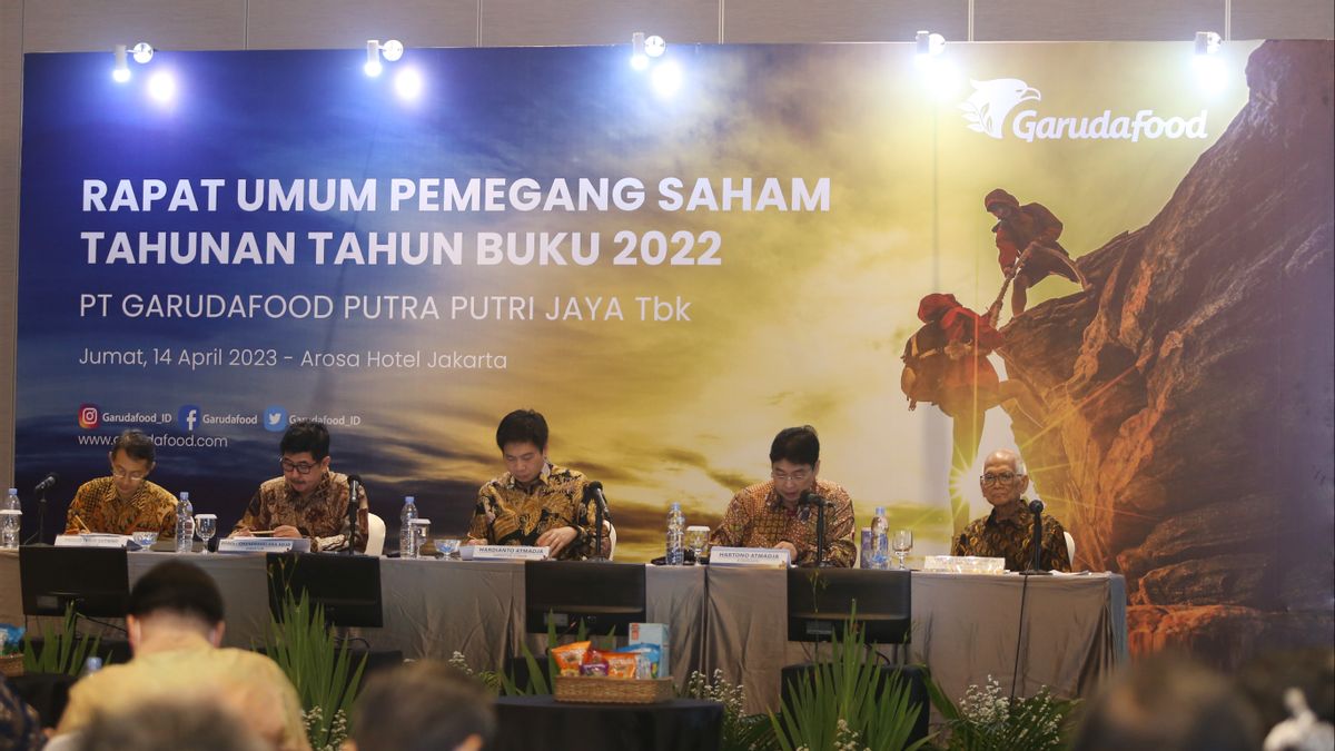 51.5 Percent Of Net Profit, Garudafood Distributes Dividends Of IDR 219.2 Billion