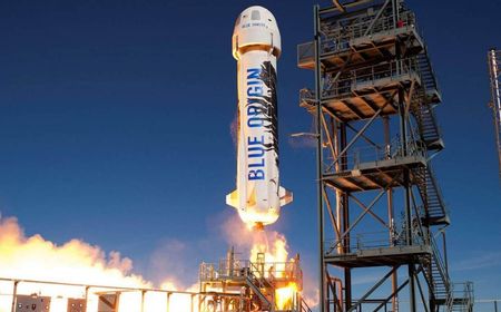 Blue Origin Milik Jeff Bezos Uji Coba Peluncuran Roket NS-15