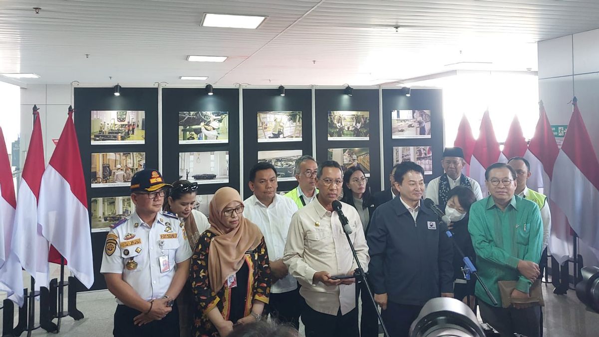 Acting Governor Of DKI Heru Budi Ensures That The Ministry Of Transportation Has Issued A Traffic Permit For The Jakarta Velodrome-Manggarai LRT