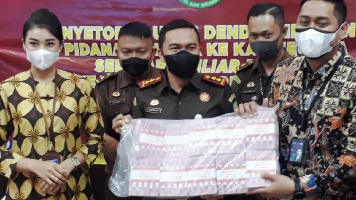 Surabaya Tanjung Perak Prosecutor's Office Receives Payment Of IDR 1 Billion Fine For Jeco Drug Convicts