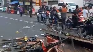 Kronologi Ledakan di Pasar Cisarua Bogor, Seorang Pemotor Alami Luka