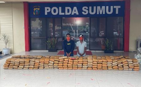 Polda Sumut Tangkap Pemilik 272 Kilogram Ganja dari Aceh