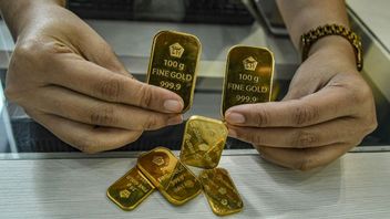 Merosot Terus, Harga Emas Antam Dibanderol Rp2.263.000 per Gram