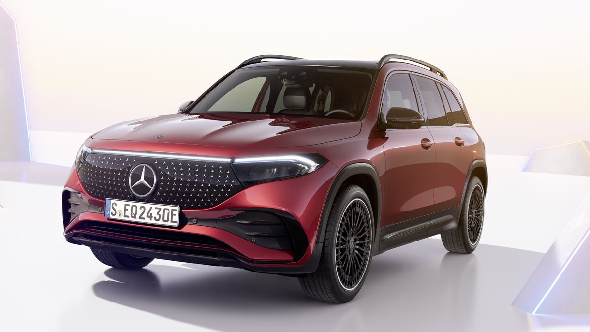 Mercedes-Benz EQB Facelift, SUV Listrik Baru dengan Perubahan Desain dan Fitur Terkini