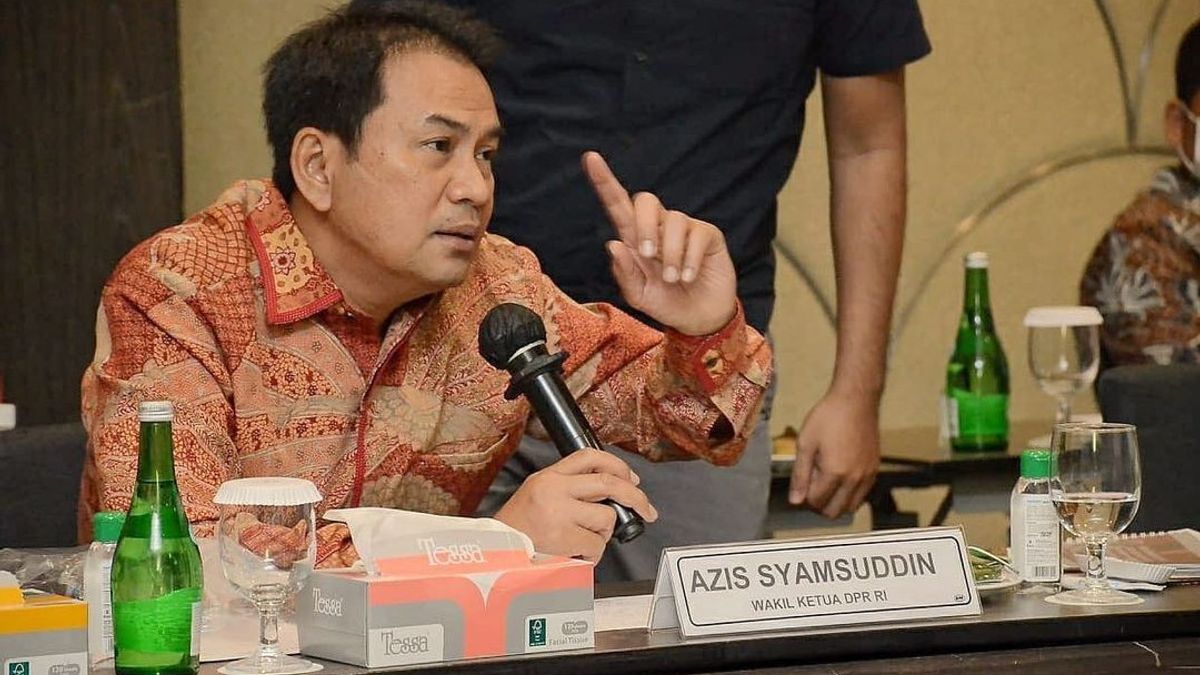 Wakil Ketua DPR Azis Syamsudin Usul ke Jokowi Ada Wamen Kemendikbud Riset