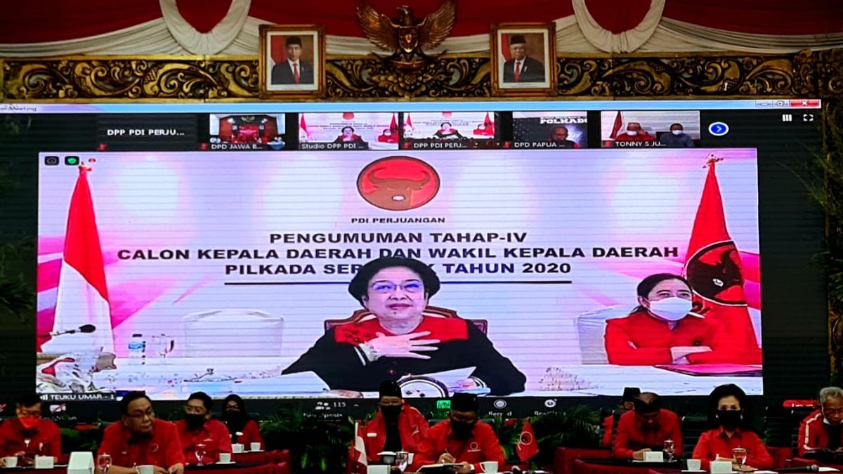 Kepada Calon Kepala Daerah, Megawati: Kalau Kerja Keras, Dua Kali Kalau Perlu Saya Jadikan Lagi