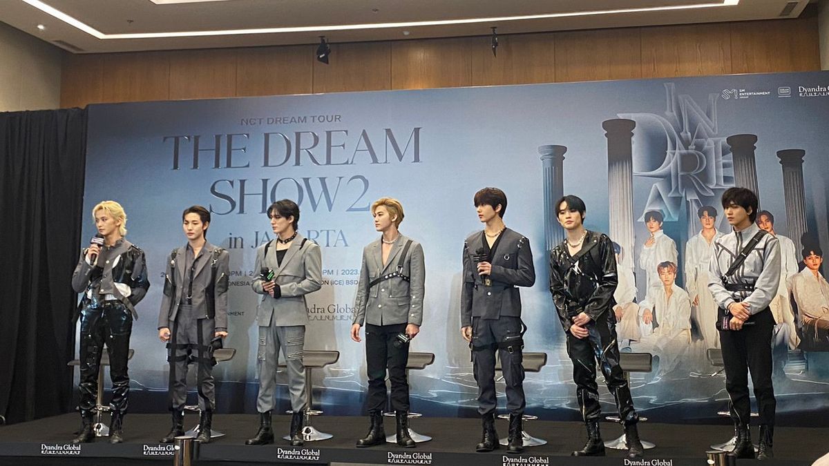 NCT Dream Sempatkan Olahraga di Sela Tur Konser In A Dream Indonesia