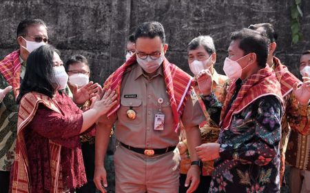 Di Gereja Batak Karo Protestan, Anies Mau Warga DKI Bersyukur Punya Kota yang Fasilitasi Tempat Ibadah