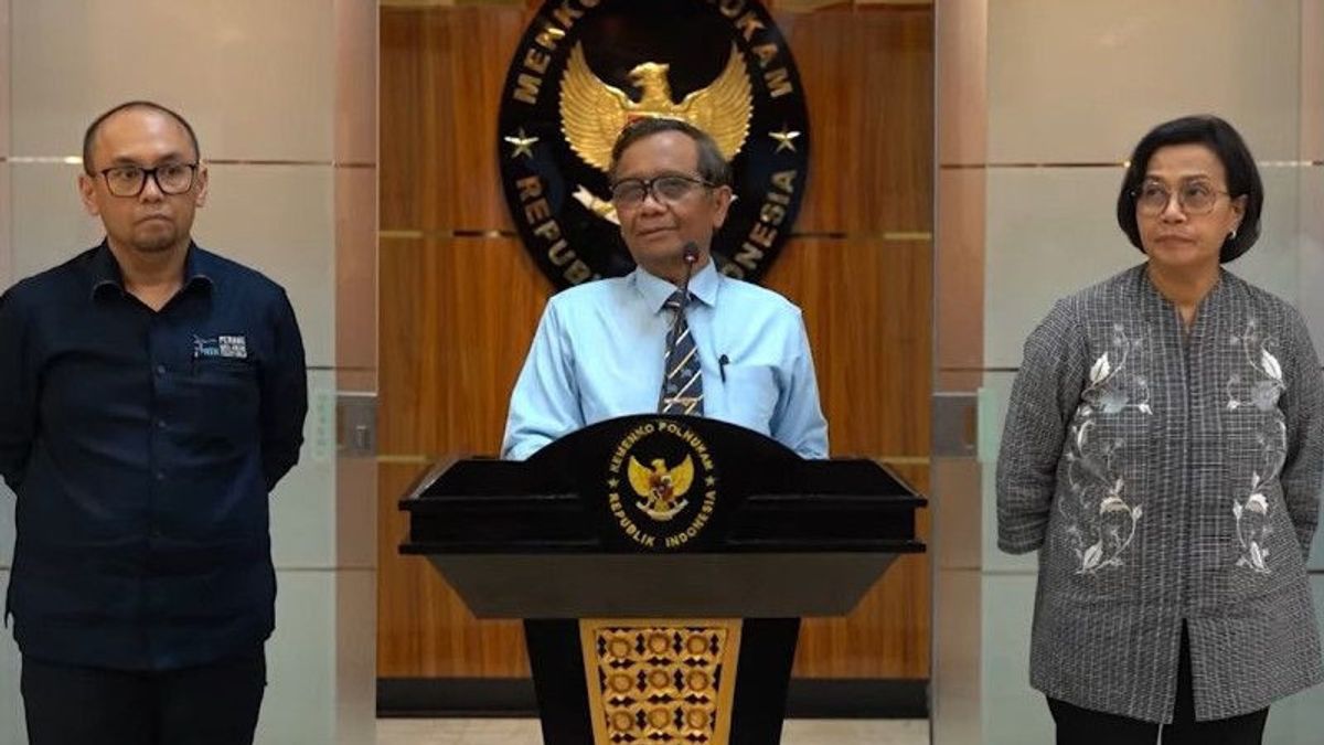 Mahfud: Ministry Of Finance Agrees To Follow Up On LHA Of Alleged Money Laundering From PPATK
