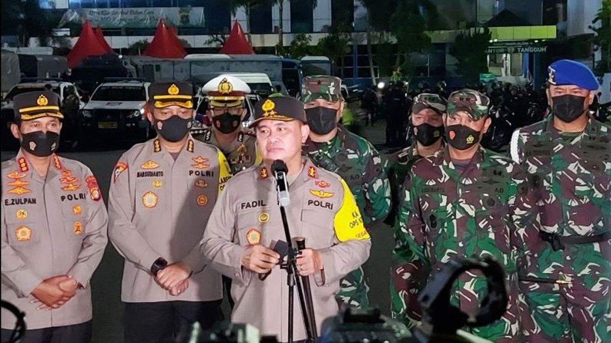 Metro Jaya Police Chief Ensures Home Security For Jakarta Residents Left Behind