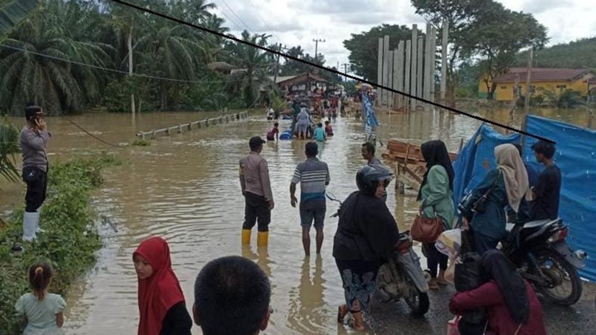 Akses 3 Kecamatan di Aceh Timur Terputus Akibat Banjir