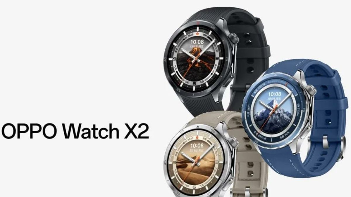 Oppo Watch X2 Meluncur pada 20 Februari, Desain Lengkap Terungkap