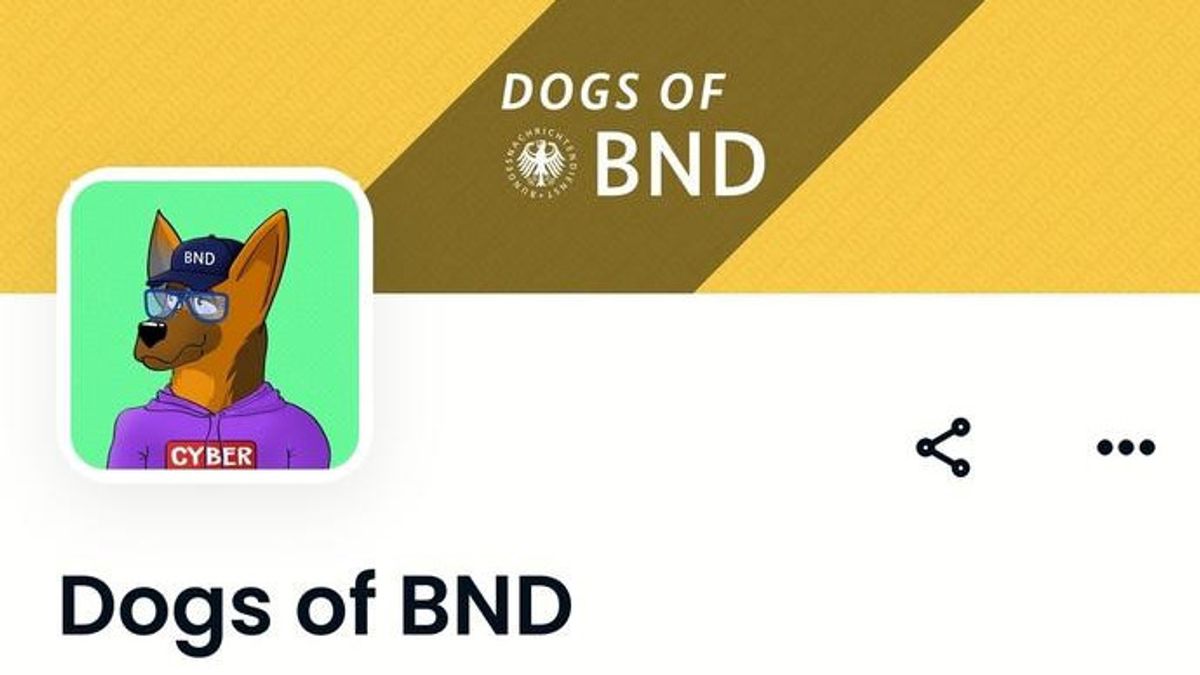 German Foreign Intelligence Agency Launches Dog's Theme Nonfungible Token Collection (NFT) To Recruit Cyber Talent