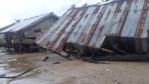 Tiga Kampung di Distrik Amar Timika Rusak Parah Akibat Banijir Rob