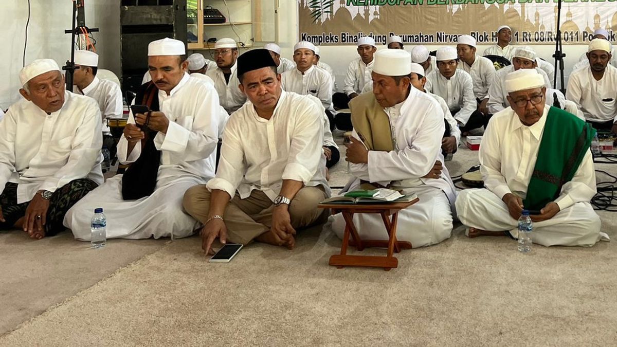 After Being Free From Cipinang Prison, Umar Kei Invited Dozens Of Support Ormas Anies In The 2024 General Election