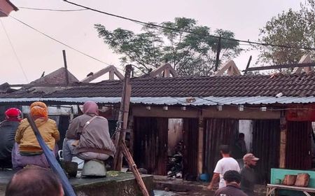 Tujuh Kios Daging di Pasar Ambarawa Habis Terbakar, Kerugian Capai Rp350 Juta