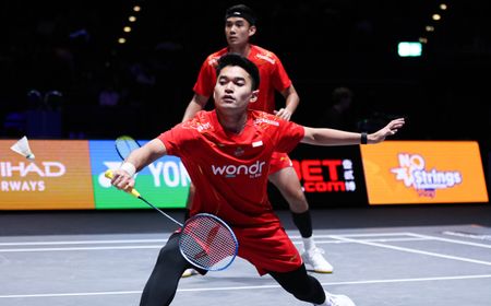 Melangkah ke Final All England, Bagas Maulana Penuhi Janji ke Leo Rolly Carnando