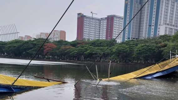 Pengusutan Robohnya Jembatan Gantung Utan Kota Kemayoran