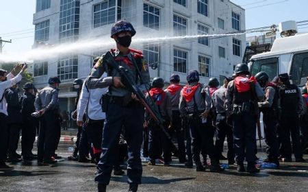 Viral Pengunjuk Rasa Penyandang Disabilitas Dipukuli, Militer dan Polisi Myanmar Tuai Kecaman