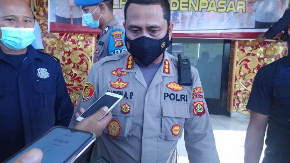 Femme Frappé Avec Des Ecchymoses à La Boîte De Nuit, Officier De Police à Bali Retiré Du Bureau