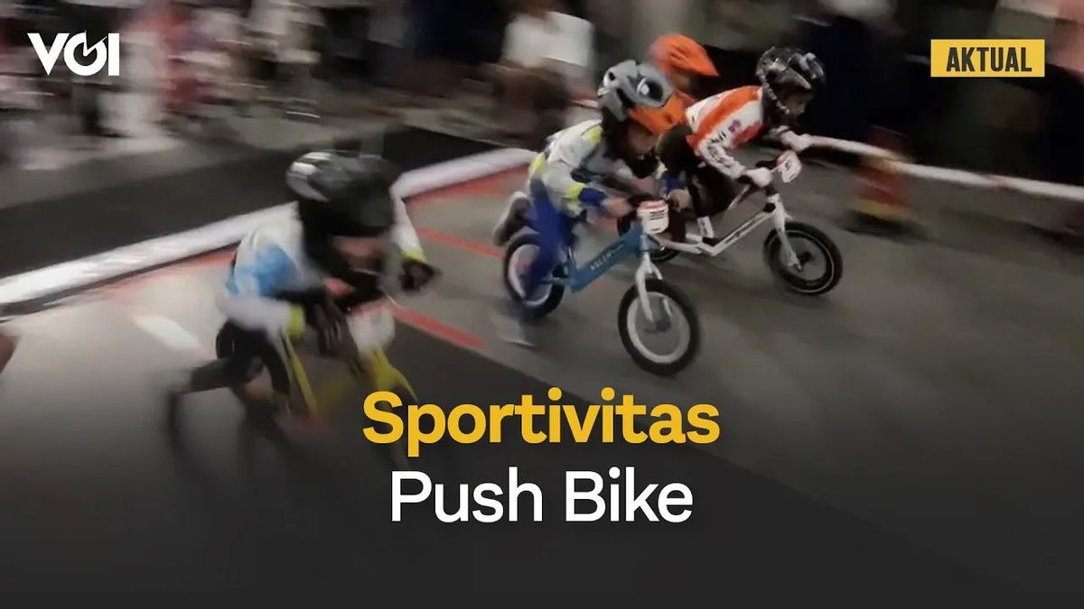 ビデオ:プッシュバイク競技での子供たちの行動を見る