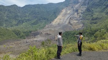 Kawasan Perhutani Gunung Galunggung Tasikmalaya Longsor Lagi 7 Hektare