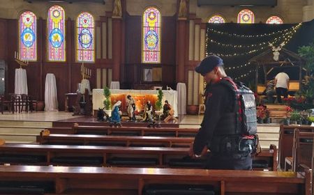 Polisi Mulai Sterilisasi Gereja di Solo Jelang Natal 2024, Kerahkan Anjing K-9