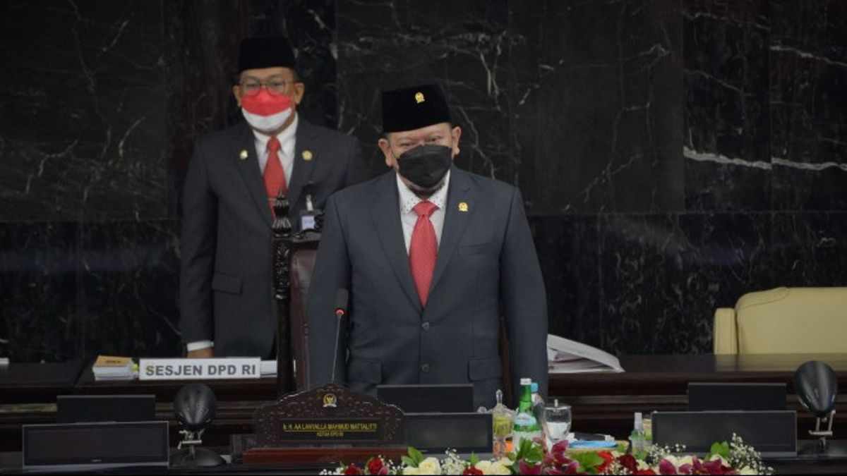 Leading The Joint Session, DPD Chair Reveals The Wisdom Of The Pandemic For Indonesia