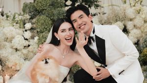 7 Tahun Pacaran, Davika Hoorne dan Ter Chantavit Resmi Menikah!