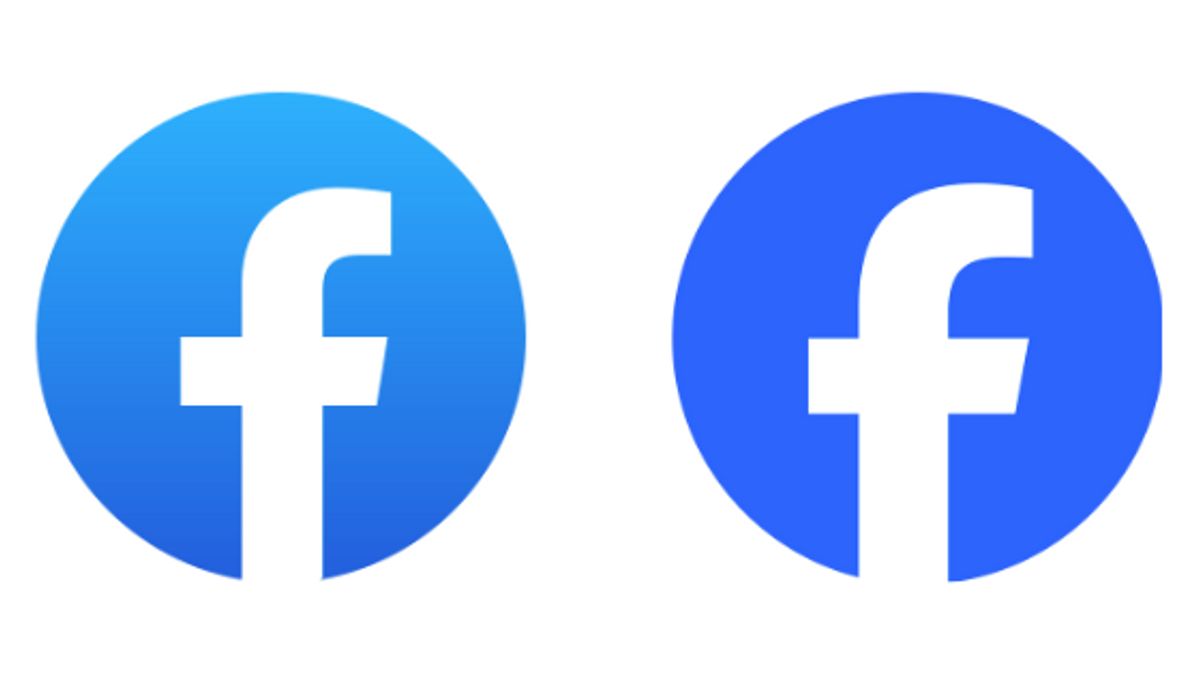 Facebookのロゴをメタアップデートし、変更はほとんど目に見えない