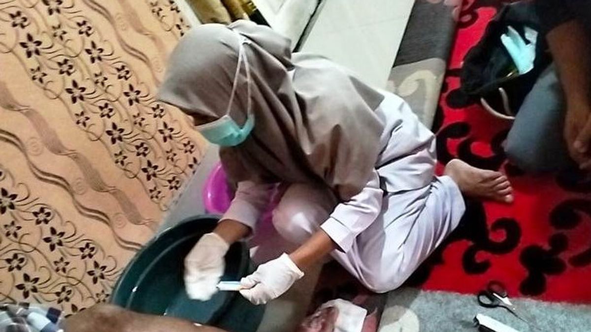 16 Residents Of Nagan Raya Aceh Attacked By Gajah Gajah Foot Disease Stadium Lima