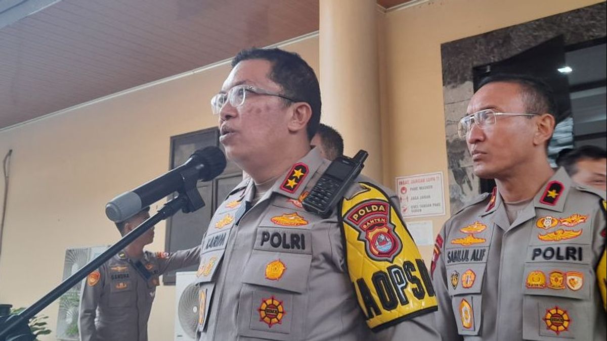 رئيس الشرطة المذكور 11 ضابط شرطة في بانتين تم فصله طوال عام 2023