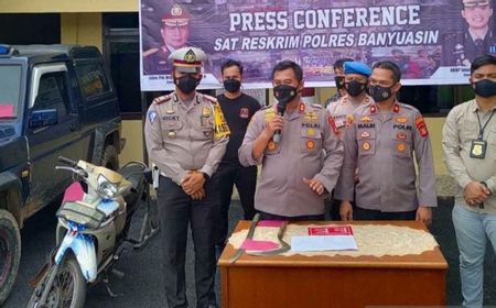 Penyerang Polisi dengan Celurit di Banyuasin Ditangkap, Pelaku Marah Anaknya Ditilang