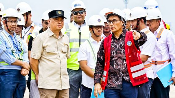 Menhub: Progres Car Terminal dan Container di Pelabuhan Patimban Berjalan Lancar