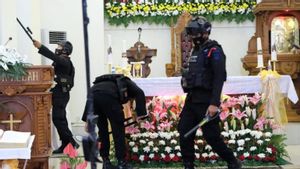 Antisipasi Aksi Teror, Sejumlah Gereja di Ternate Disterilkan