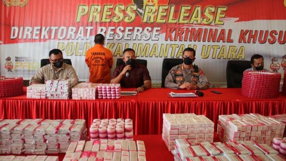 Polda Kaltara Gagalkan Penyelundupan Kosmetik Ilegal dari Malaysia