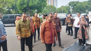 MPR Sambangi Istana主席,Jokowi Law出席Prabowo-Gibran就职典礼