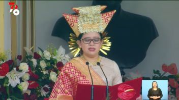 Puan Maharani Remembers Her Grandfather, Soekarno While Reading The Text Of The Proclamation