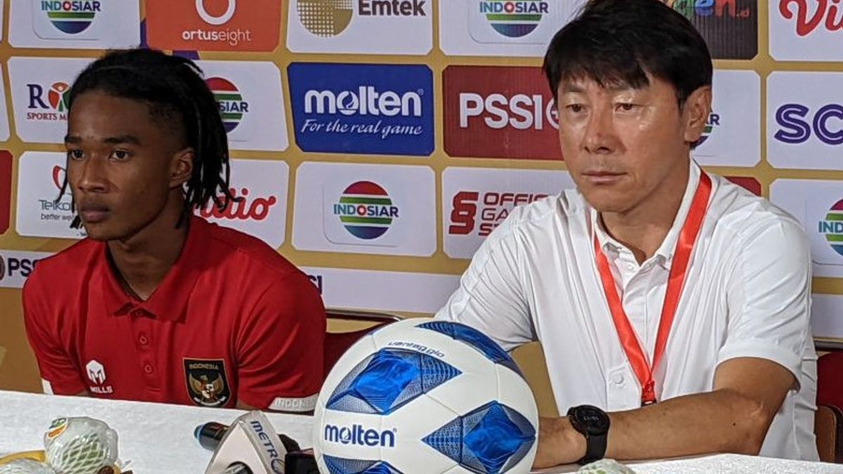 Shin Tae-yong Said After Indonesia Thrashed Brunei 7-0 In The AFF U-19 Cup: In The Second Half, Concentration Decreased